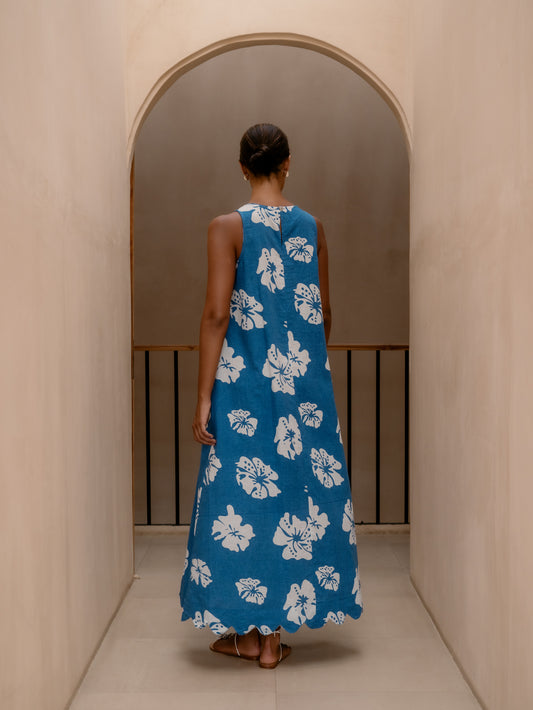 Rue Dress - Hibiscus