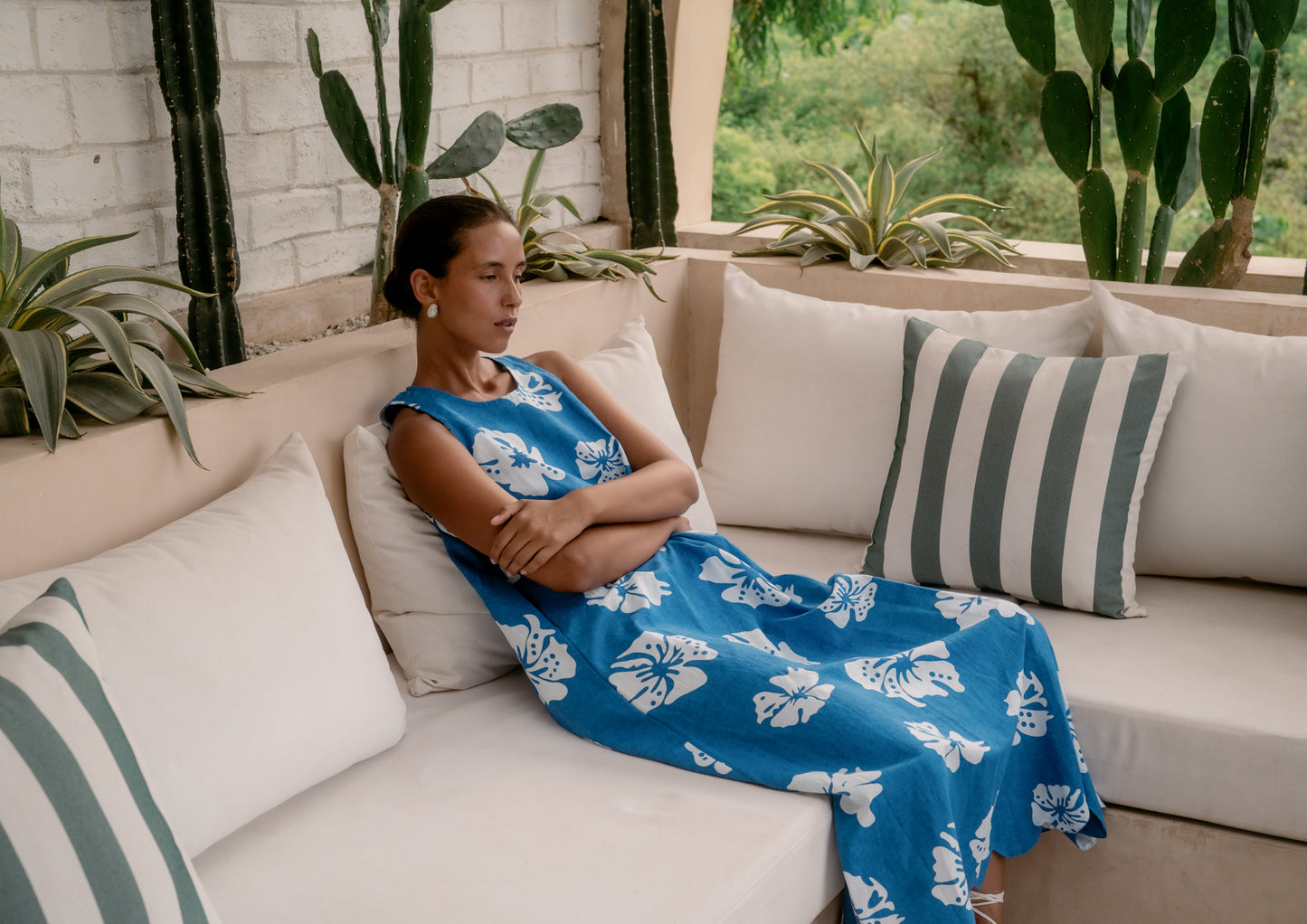 Rue Dress - Hibiscus