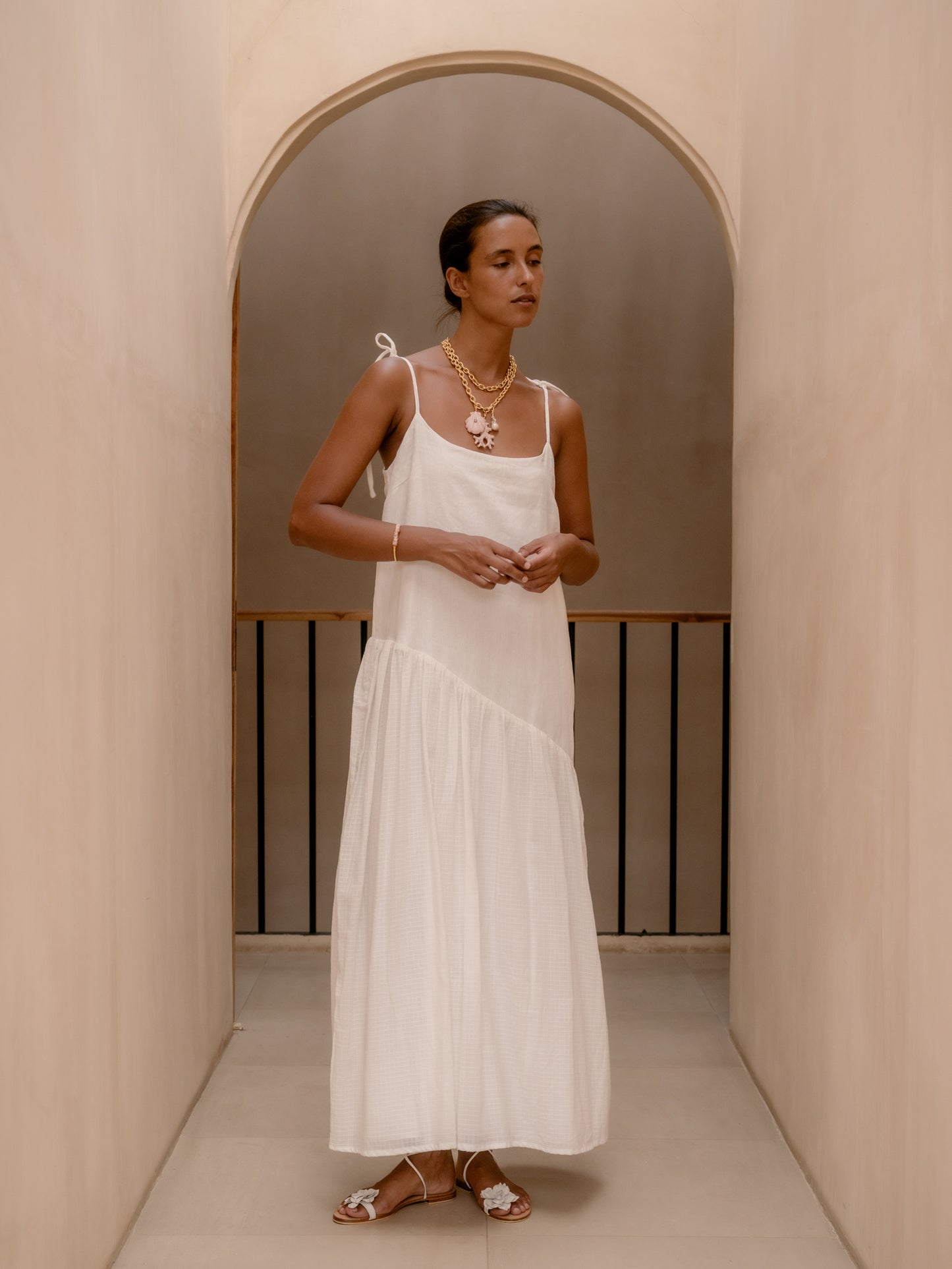 Adeline Dress - Cream