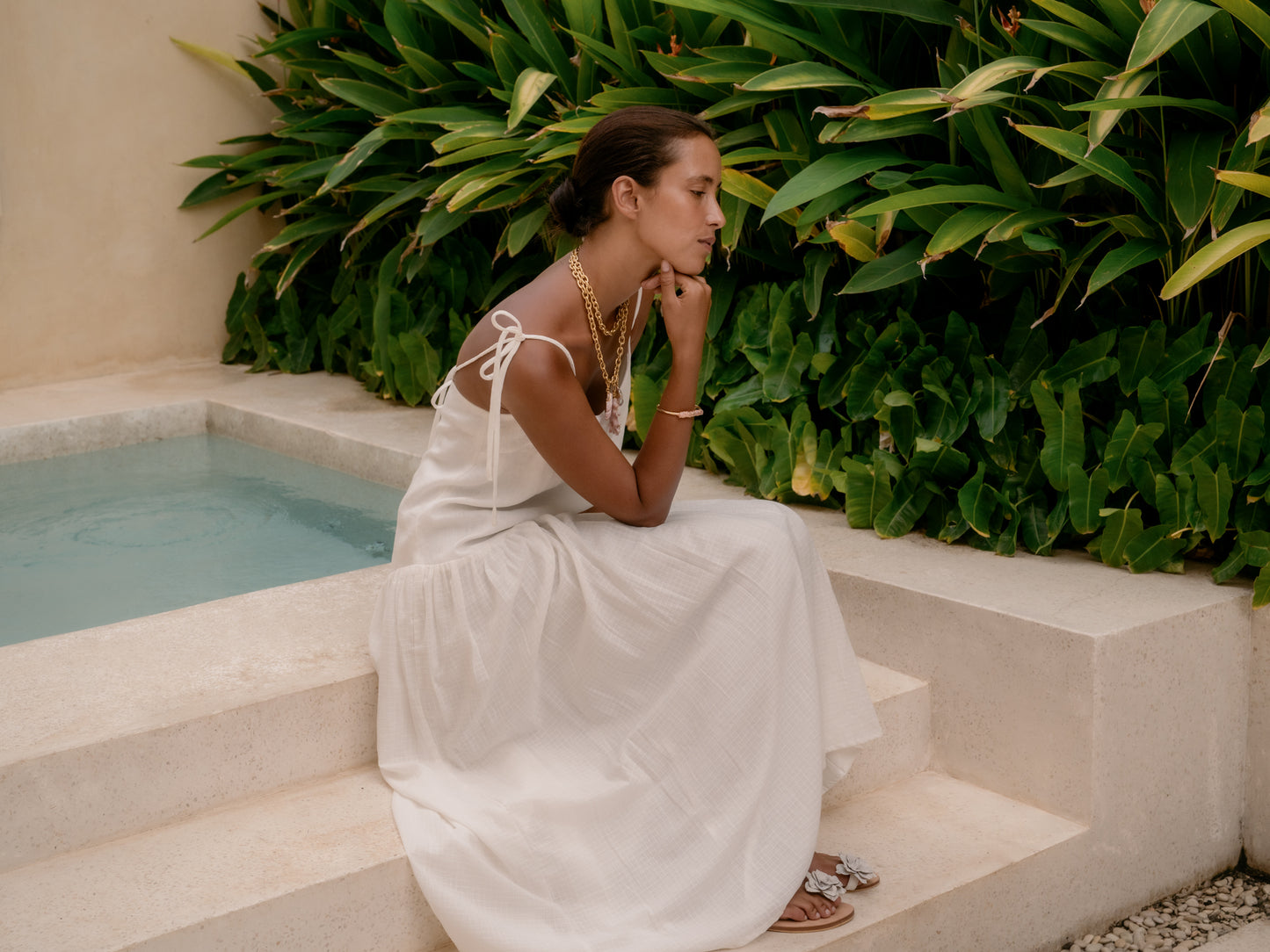 Adeline Dress - Cream