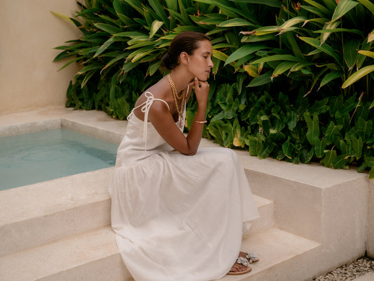 Adeline Dress - Cream