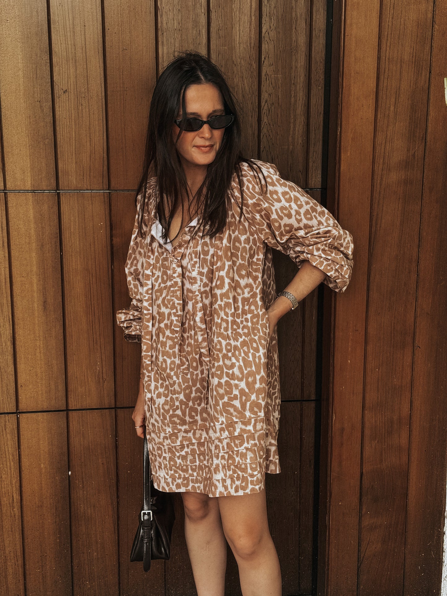 Sammie Dress - Jungle Cat