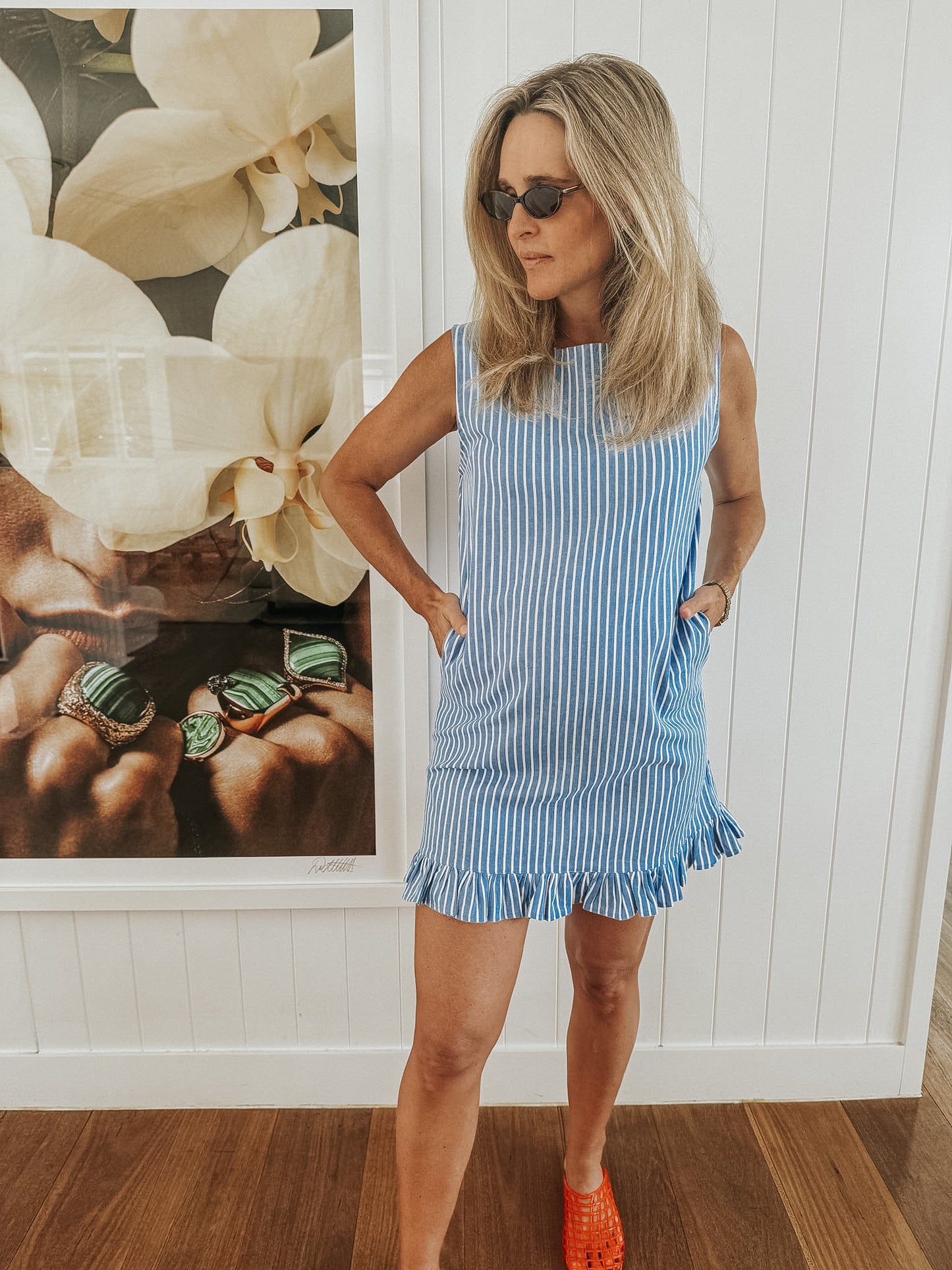 Harry Dress - Stripe