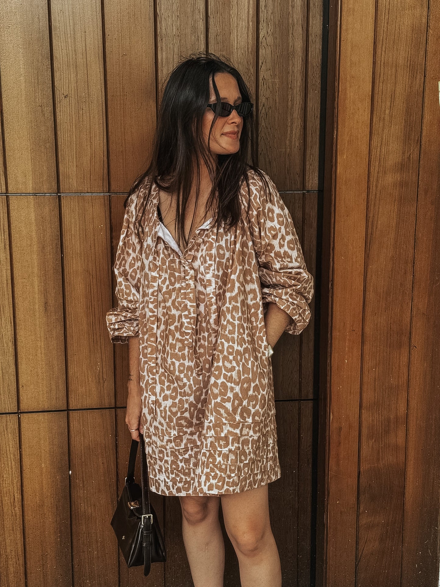 Sammie Dress - Jungle Cat