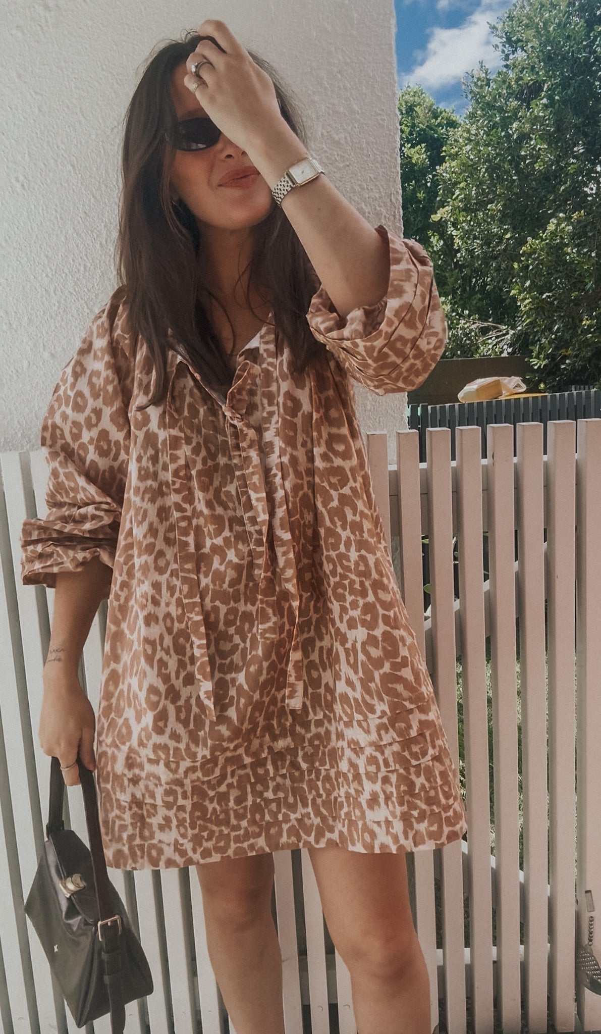 Sammie Dress - Jungle Cat