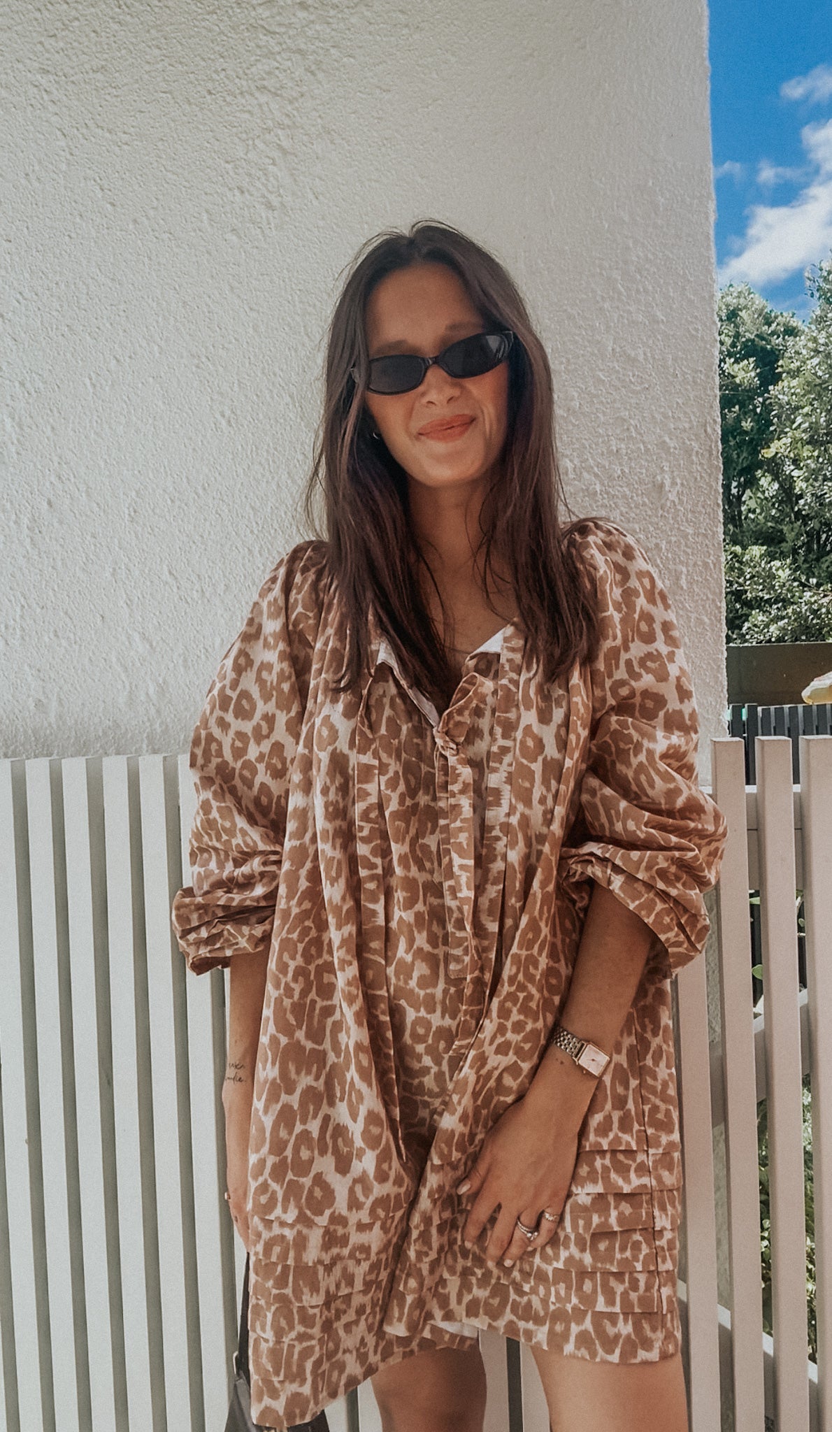 Sammie Dress - Jungle Cat