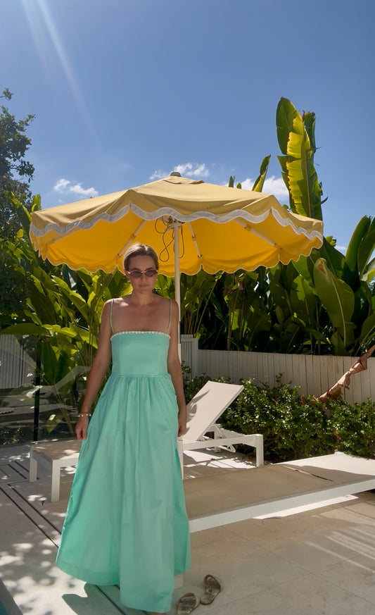 Casper Dress - Cotton with Shell trim