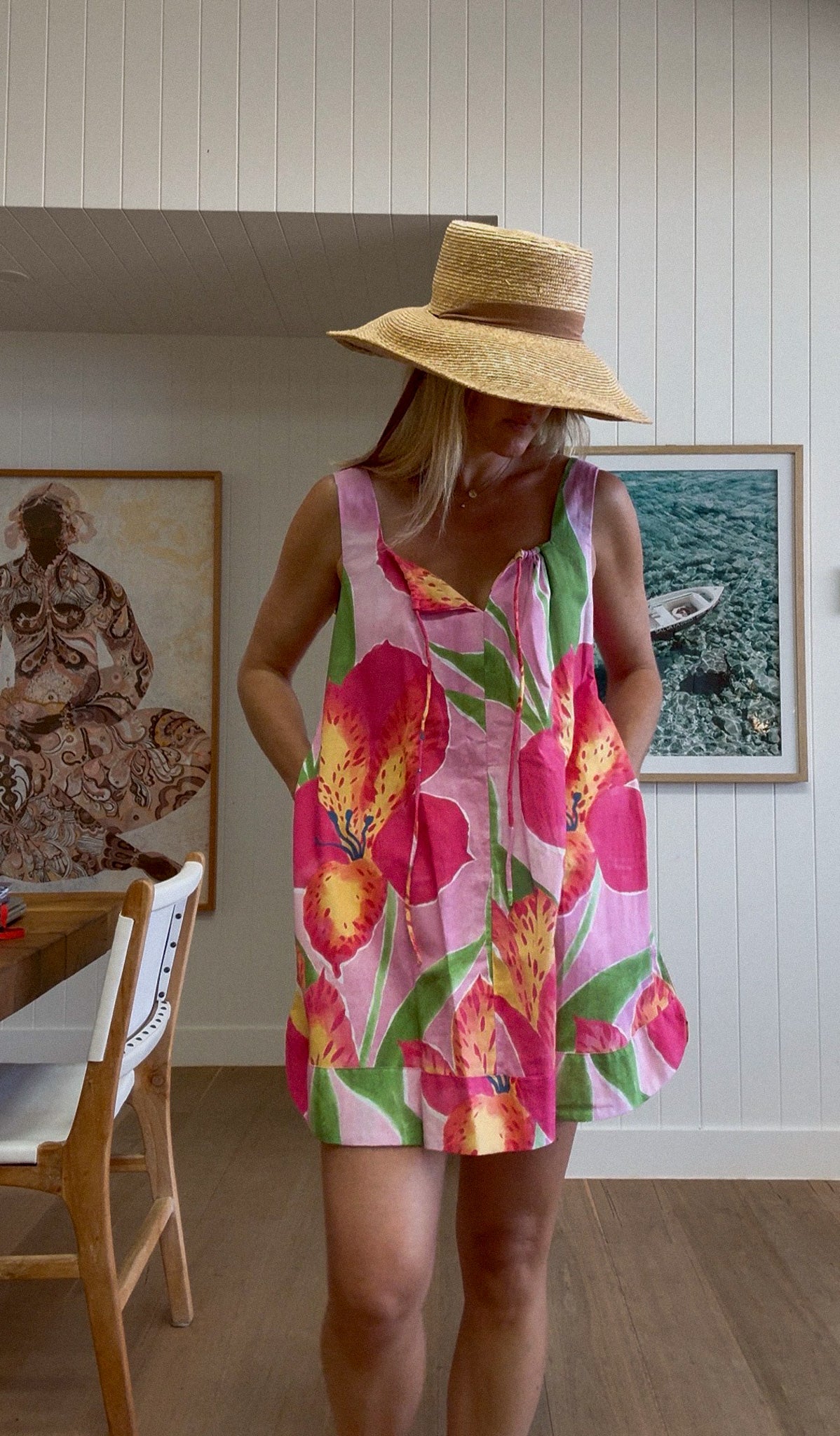 SALE Noosa Dress - Petal Pink