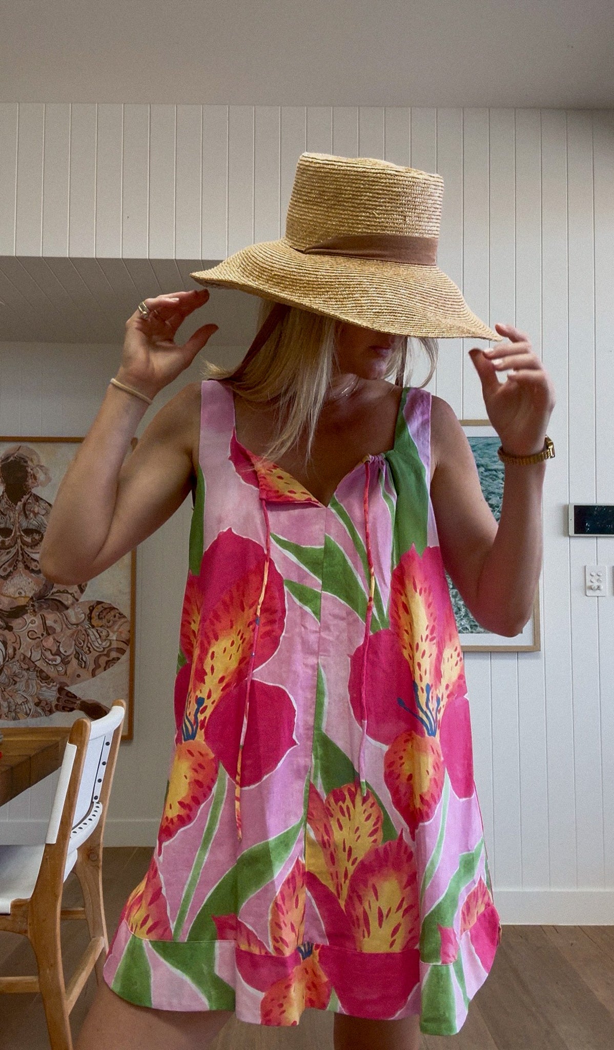 SALE Noosa Dress - Petal Pink