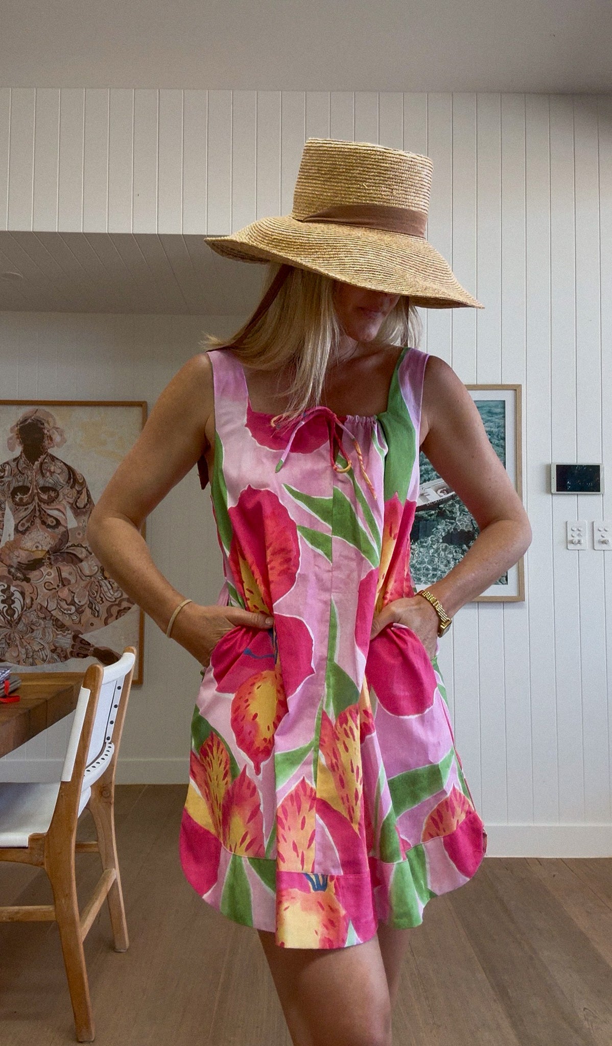 SALE Noosa Dress - Petal Pink