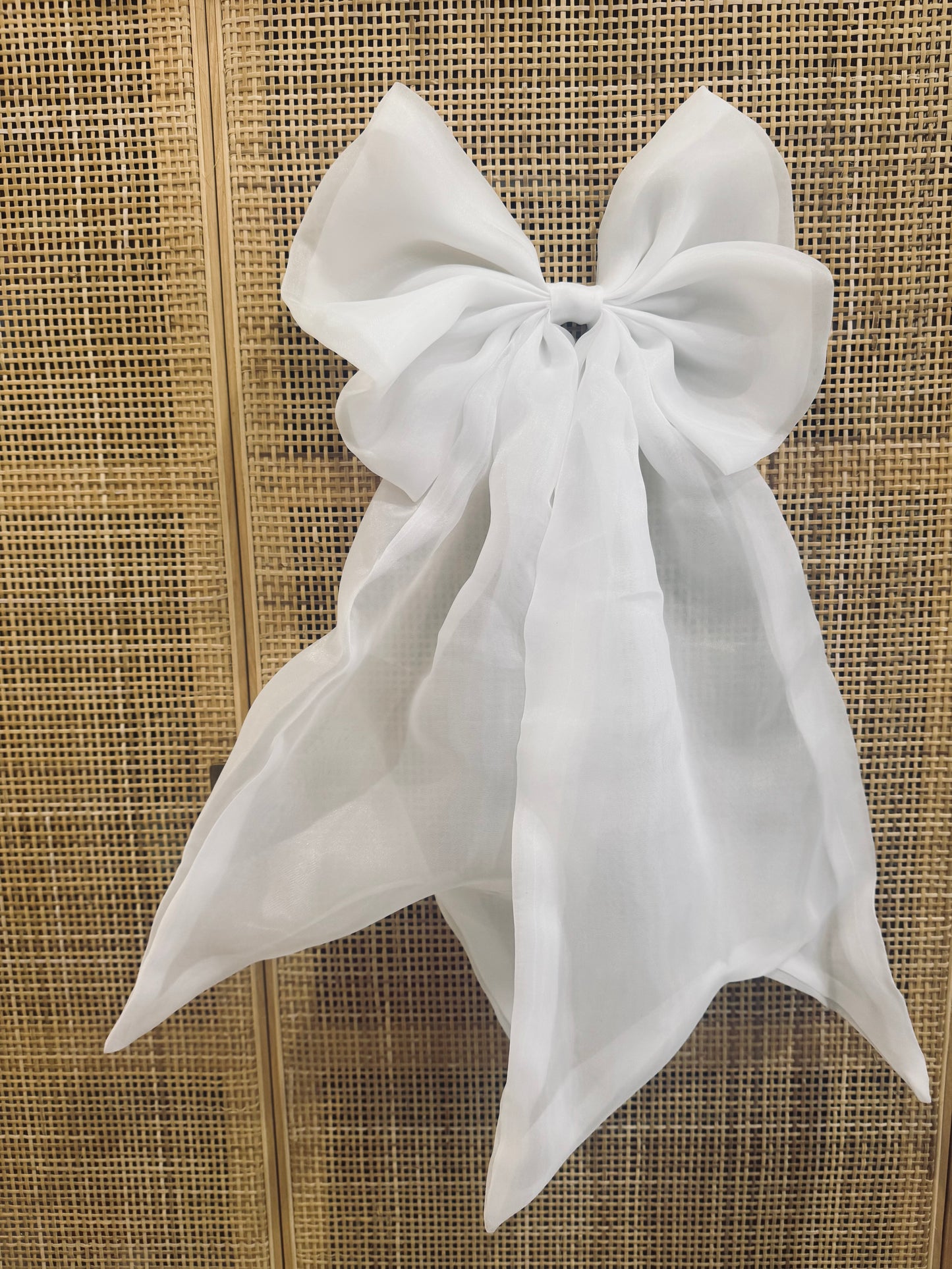 Large Christmas Bow - Organza