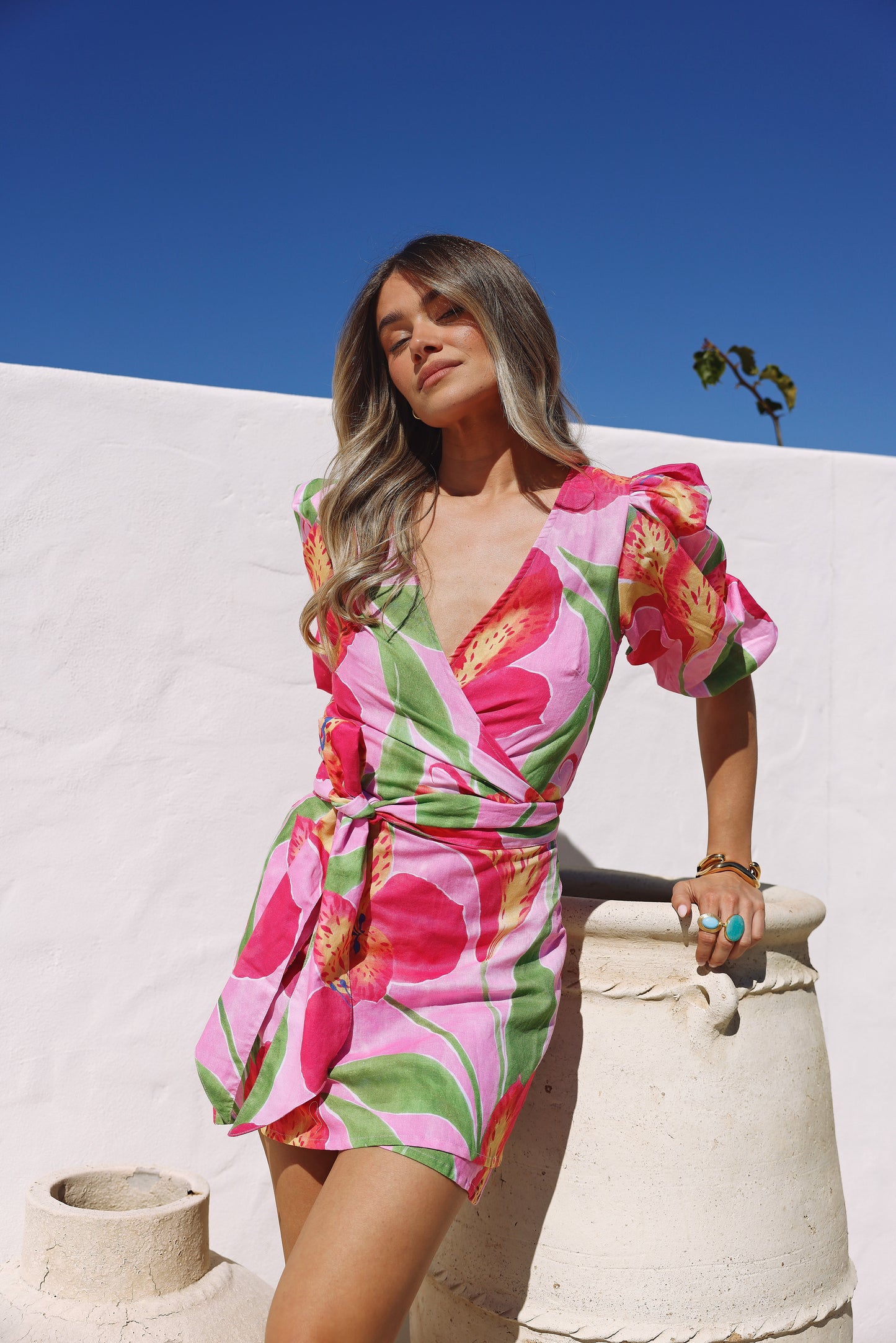 Angie Dress - Petal Pink