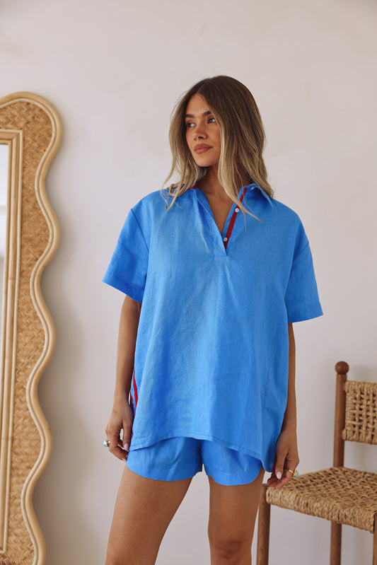 Nell Shirt Linen - Wholesale