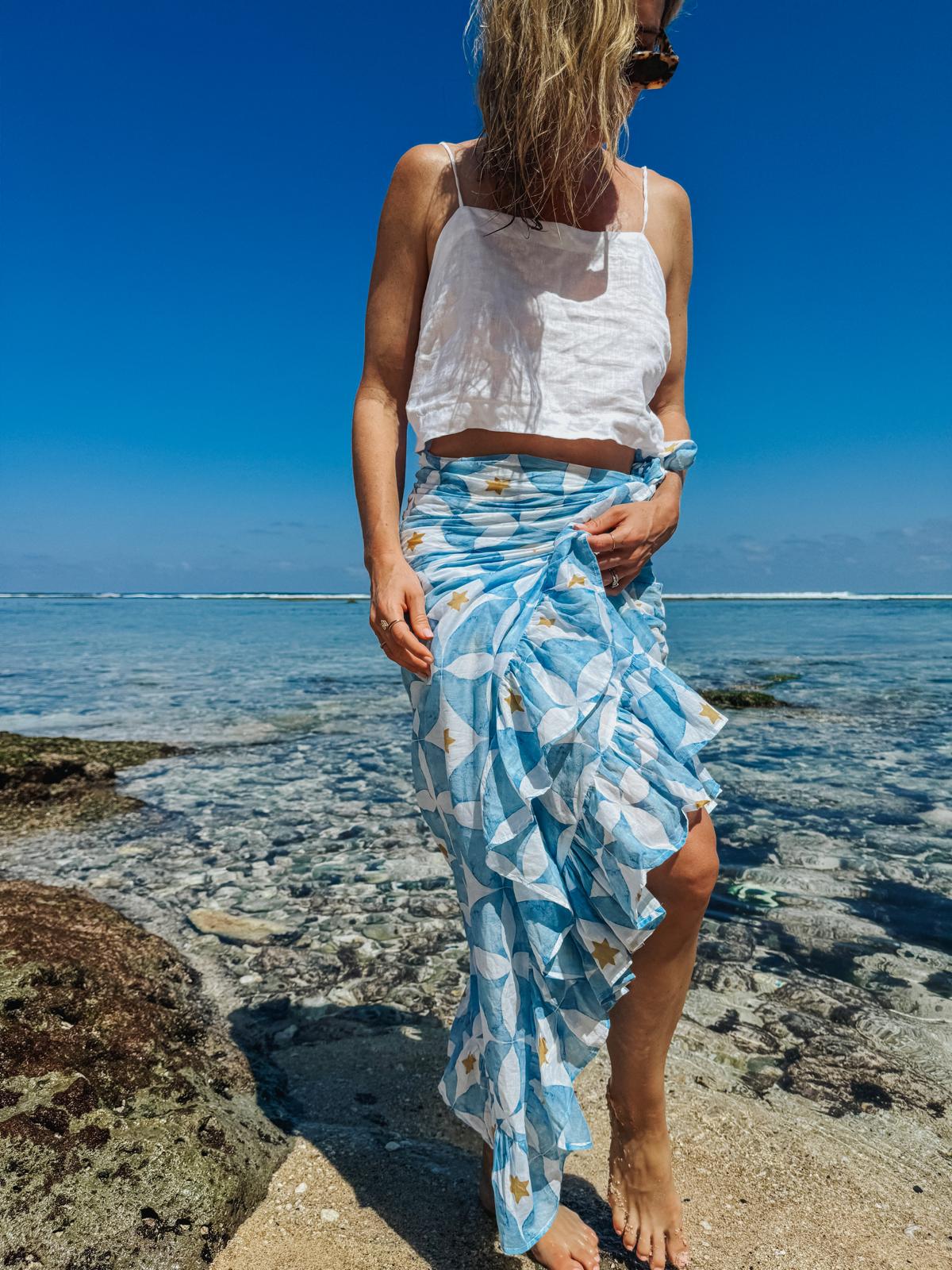 Ruffle Sarong