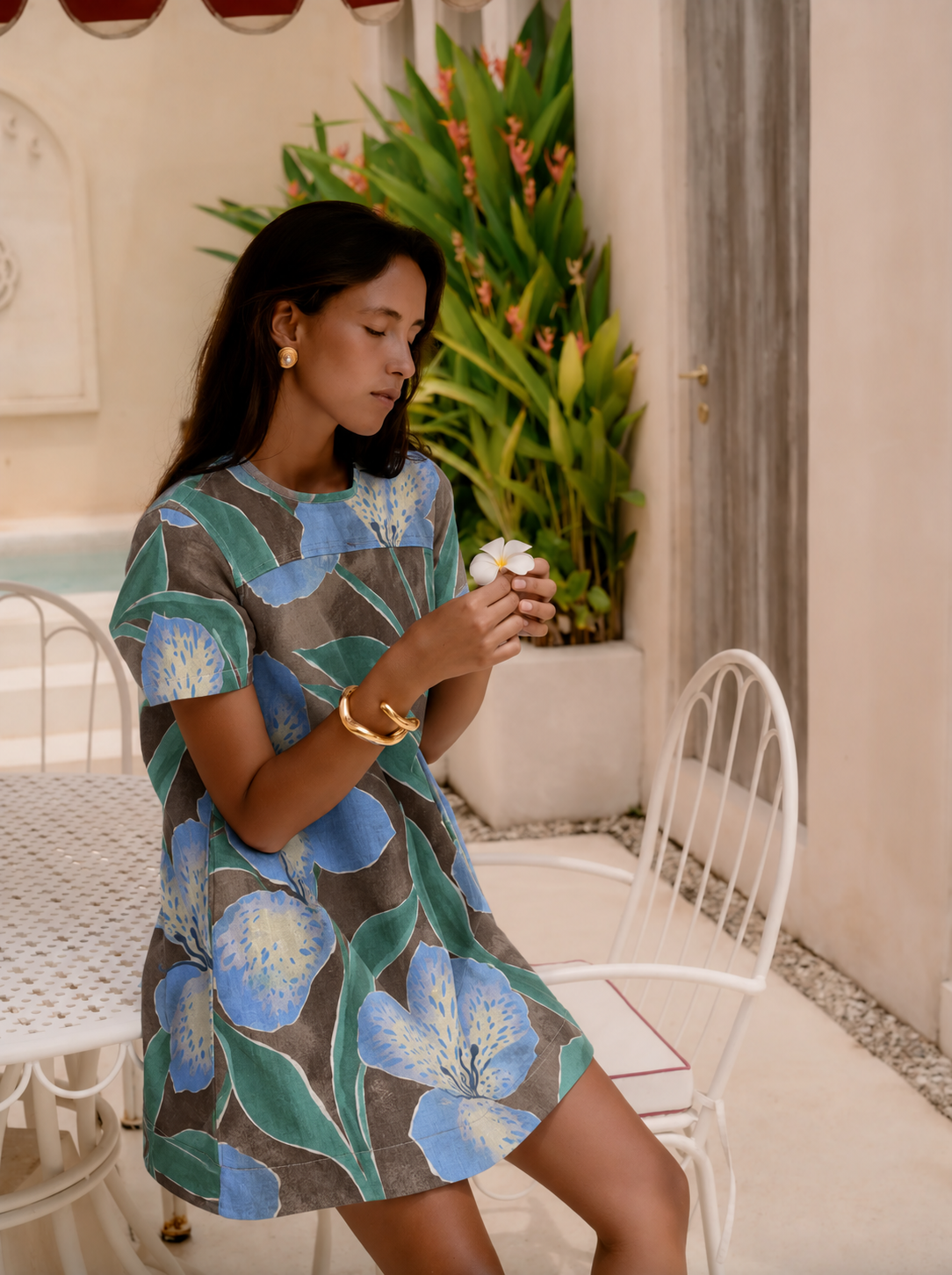 SALE Parker Dress - Petal Blue