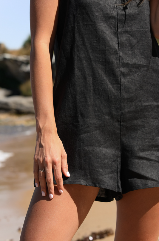 SALE Playa Playsuit - Linen