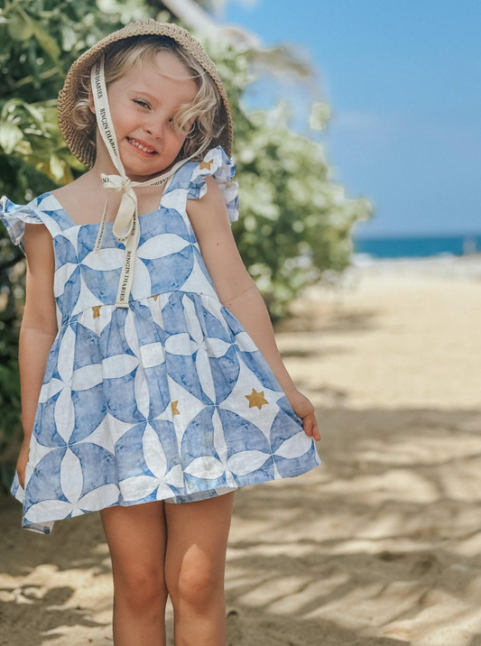 Iris Set - Printed Linen