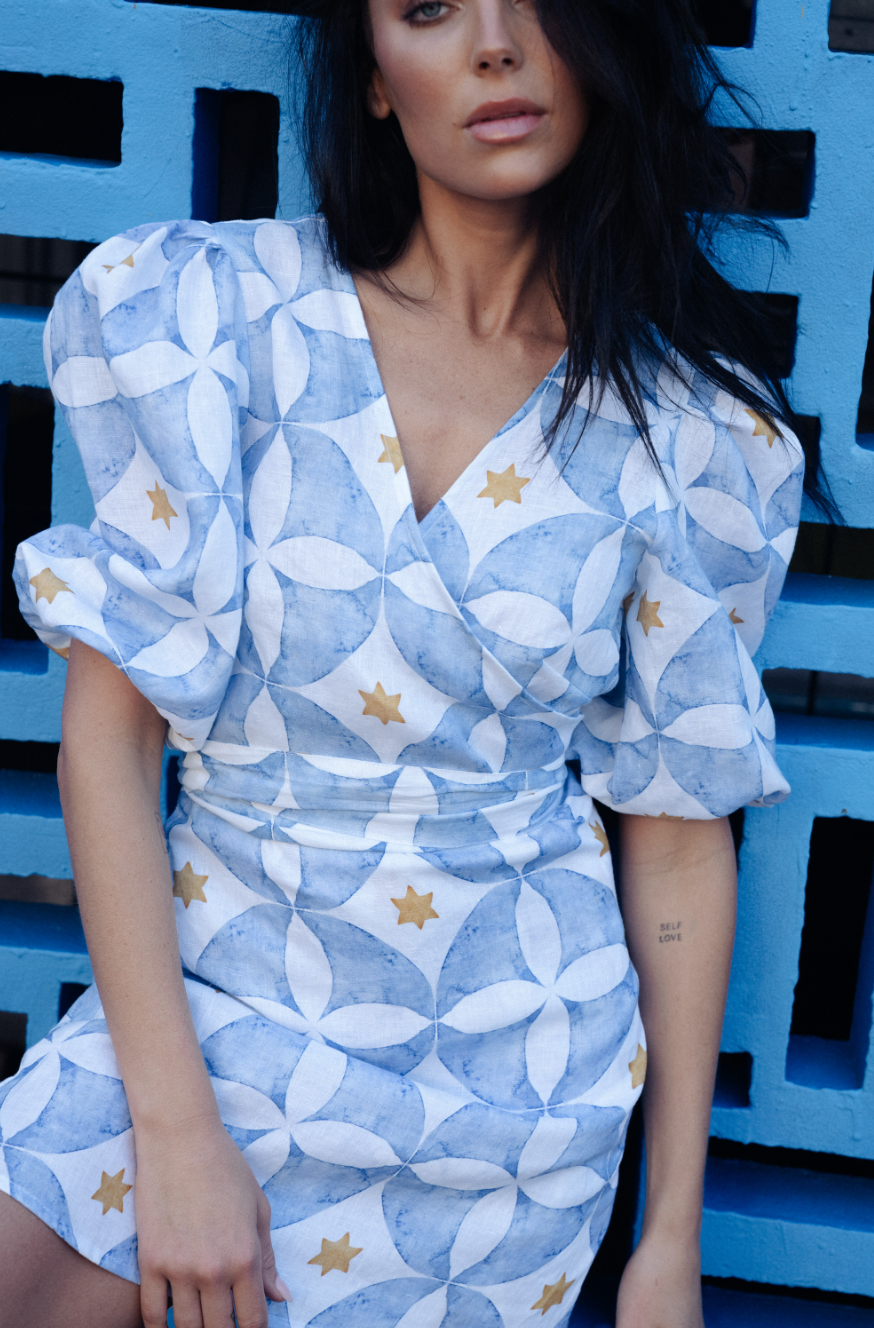 Angie Dress - Azure Angie Dress - Azure
