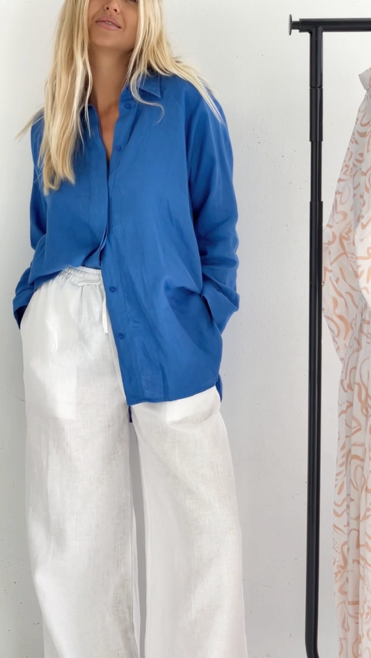 SALE Billie Shirt - Linen