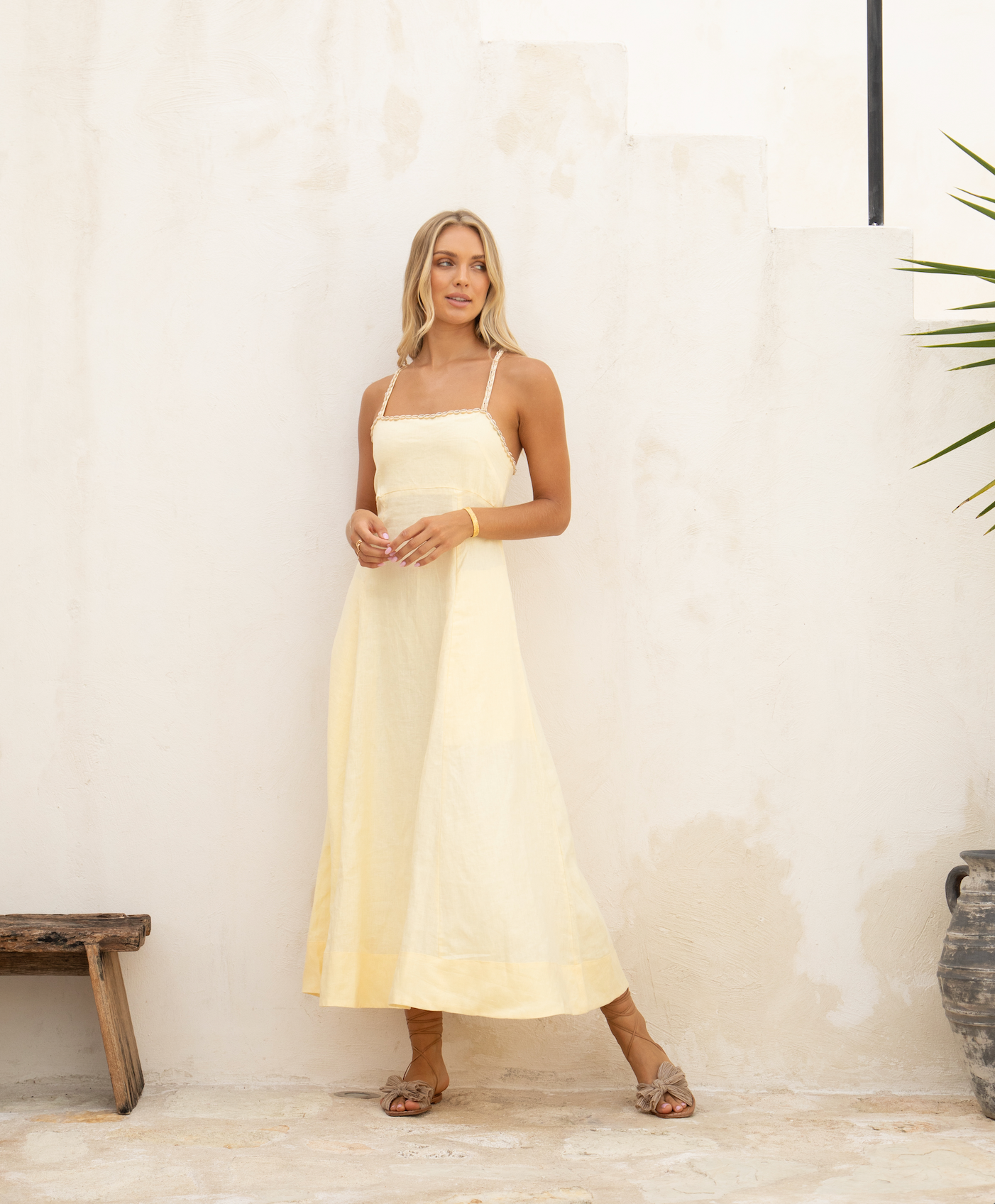 SALE Delilah Dress - Linen