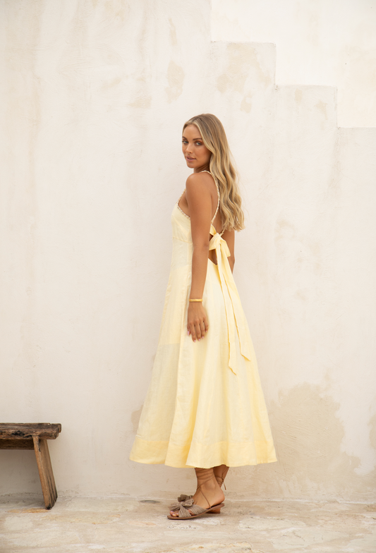 Delilah Dress - Linen
