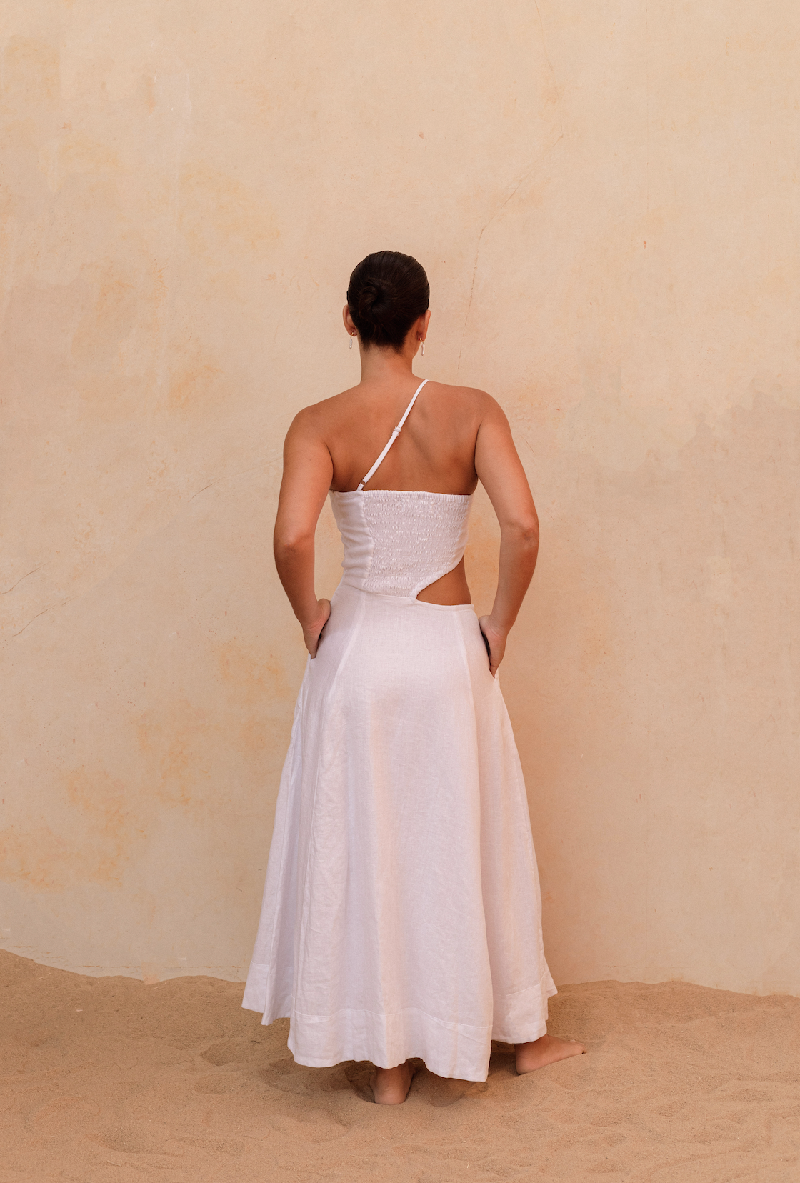 SALE Flores Dress - Linen