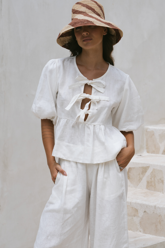 Pia Top Linen - Wholesale