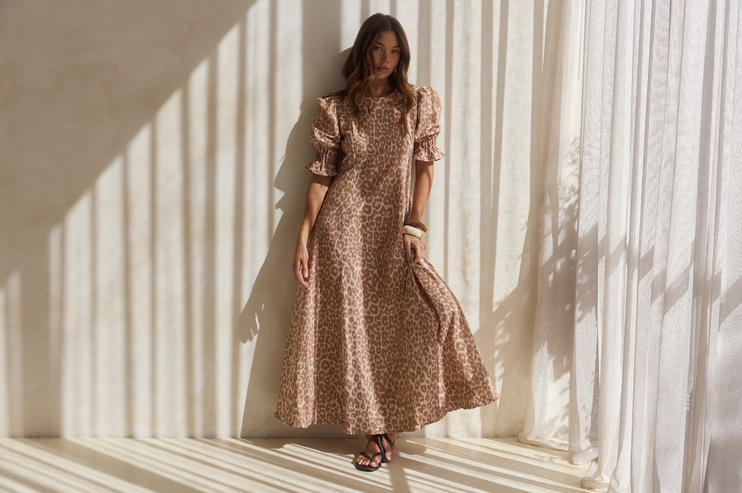 Sasha Dress - Jungle Cat