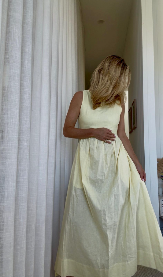 SALE Luna Dress - Butter