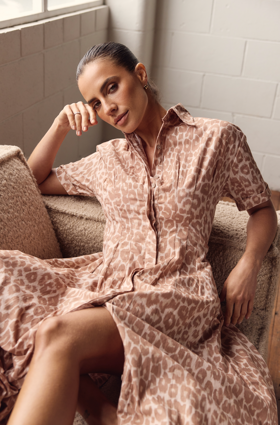 Verity Dress - Jungle Cat