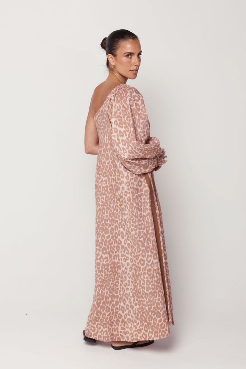 Molten Dress - Printed Linen