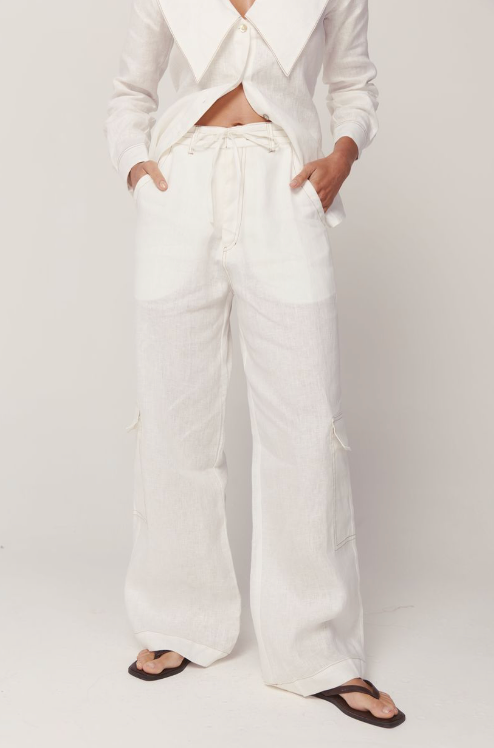 Molly Pant - Linen