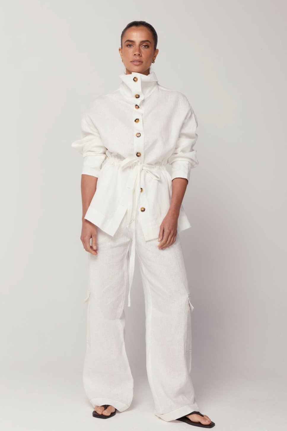 Molly Pant - Linen