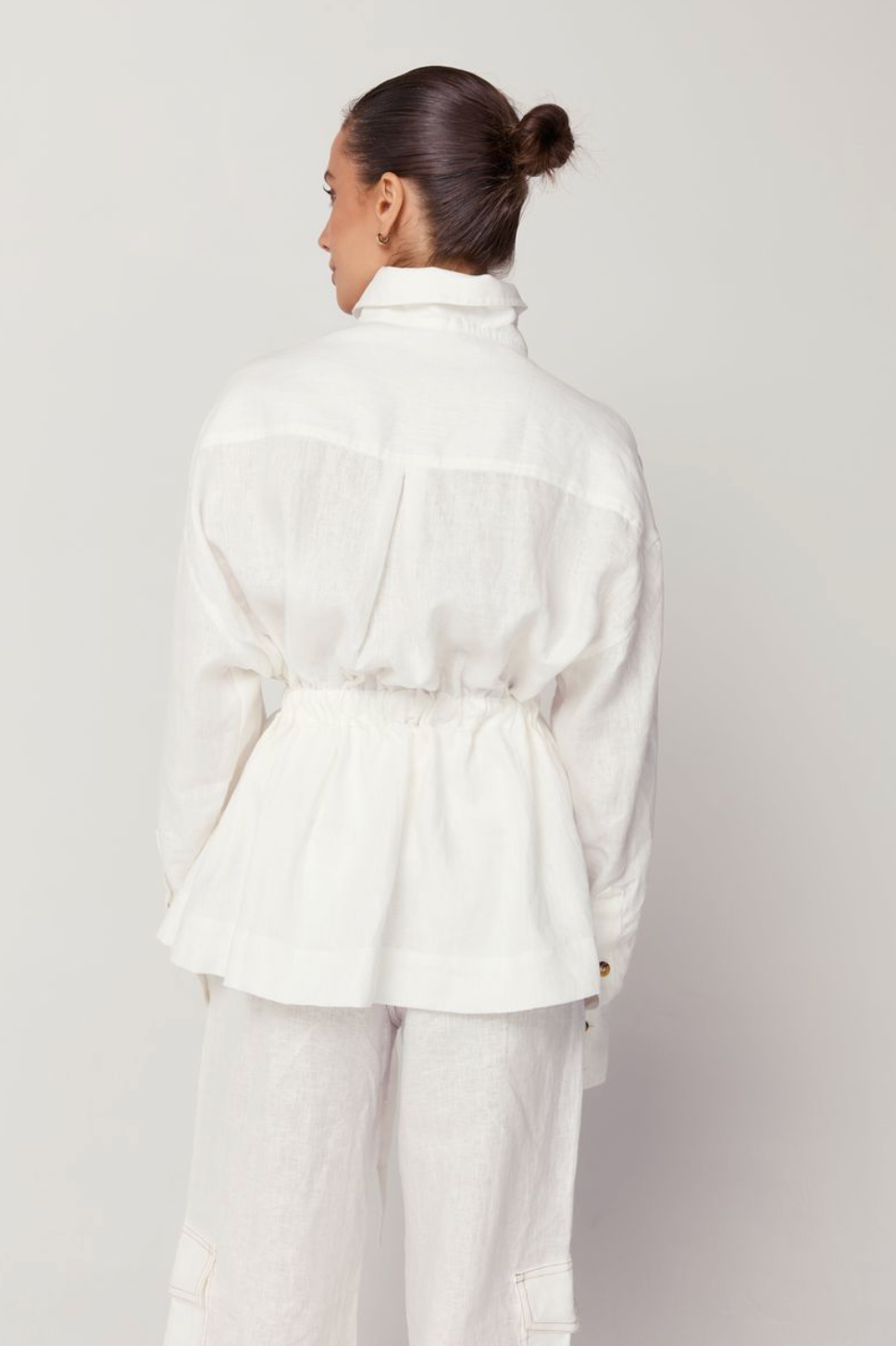 Ana Shirt Jacket - Linen