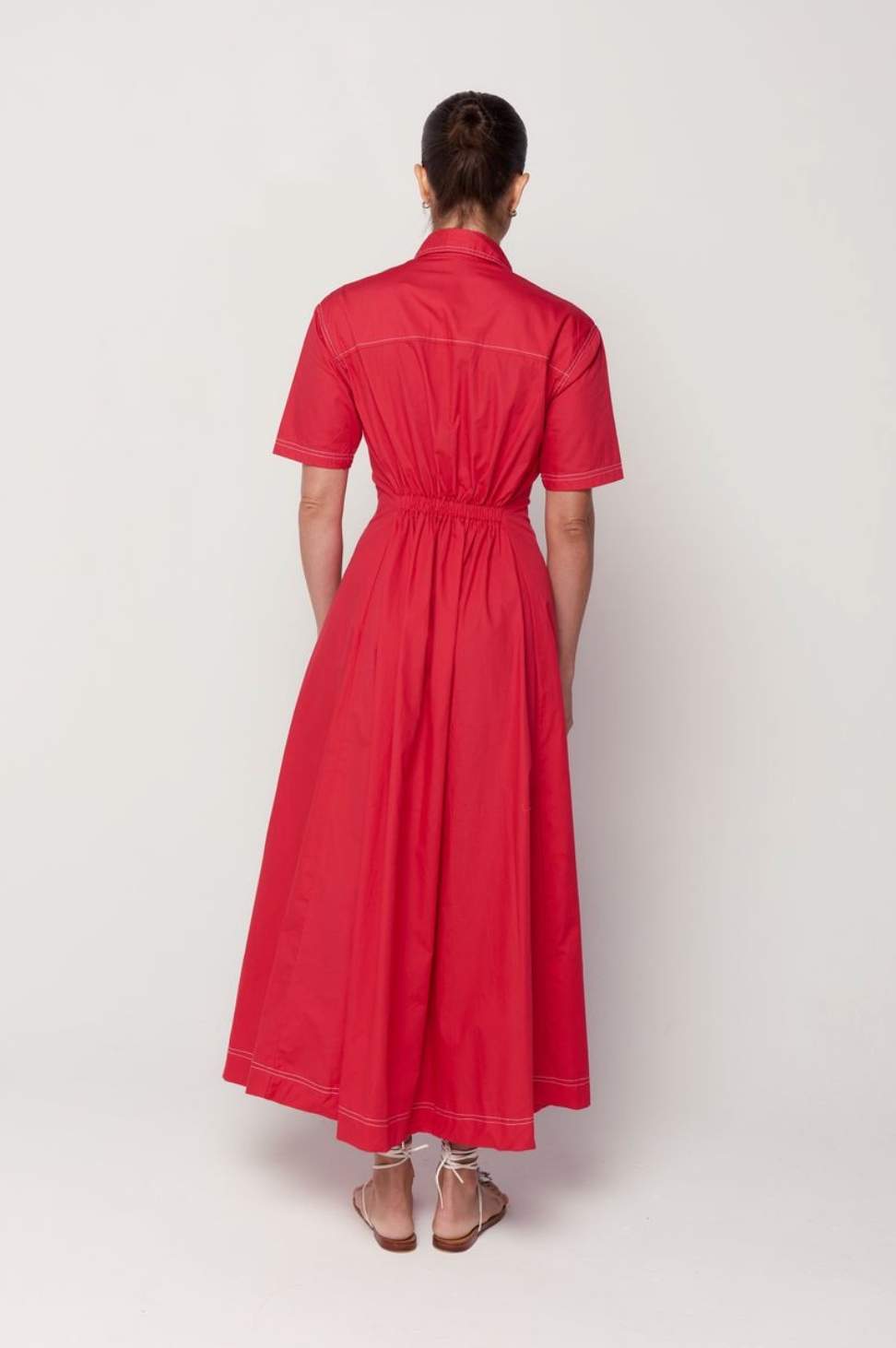 Verity Dress Red LJC DESIGNS verity-dress-red-ljc-designs