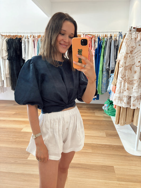 SALE Winnie Top - Linen