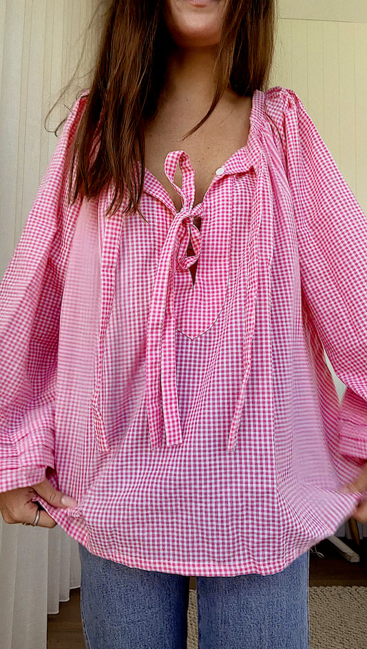 Sammie Smock Top - Cotton