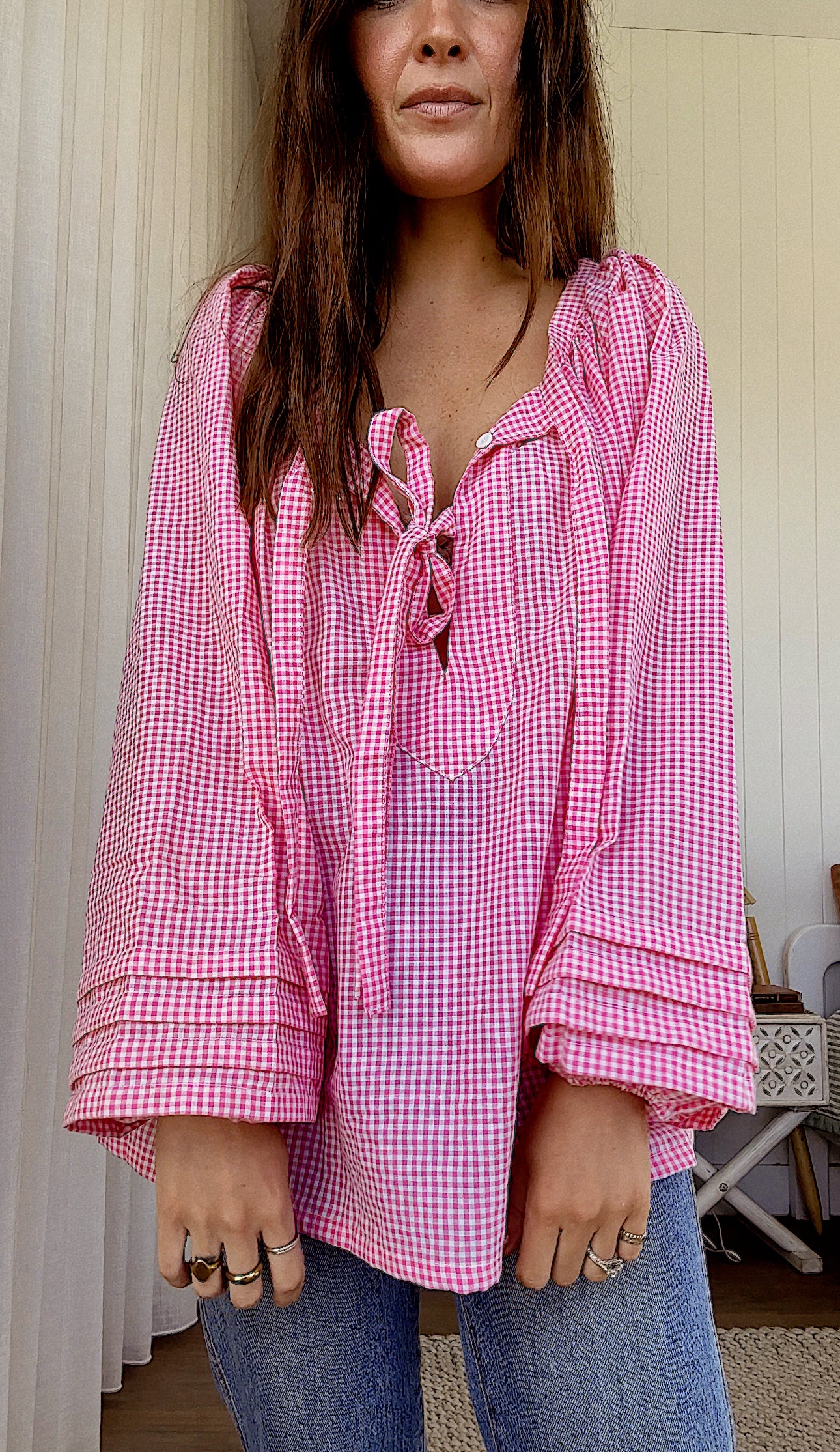 Sammie Smock Top - Cotton