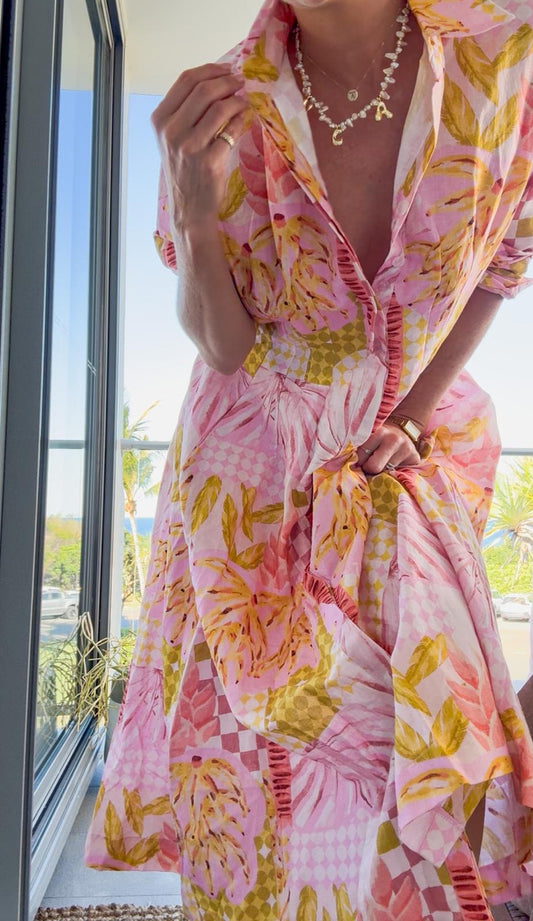 Emma Dress - Bananas