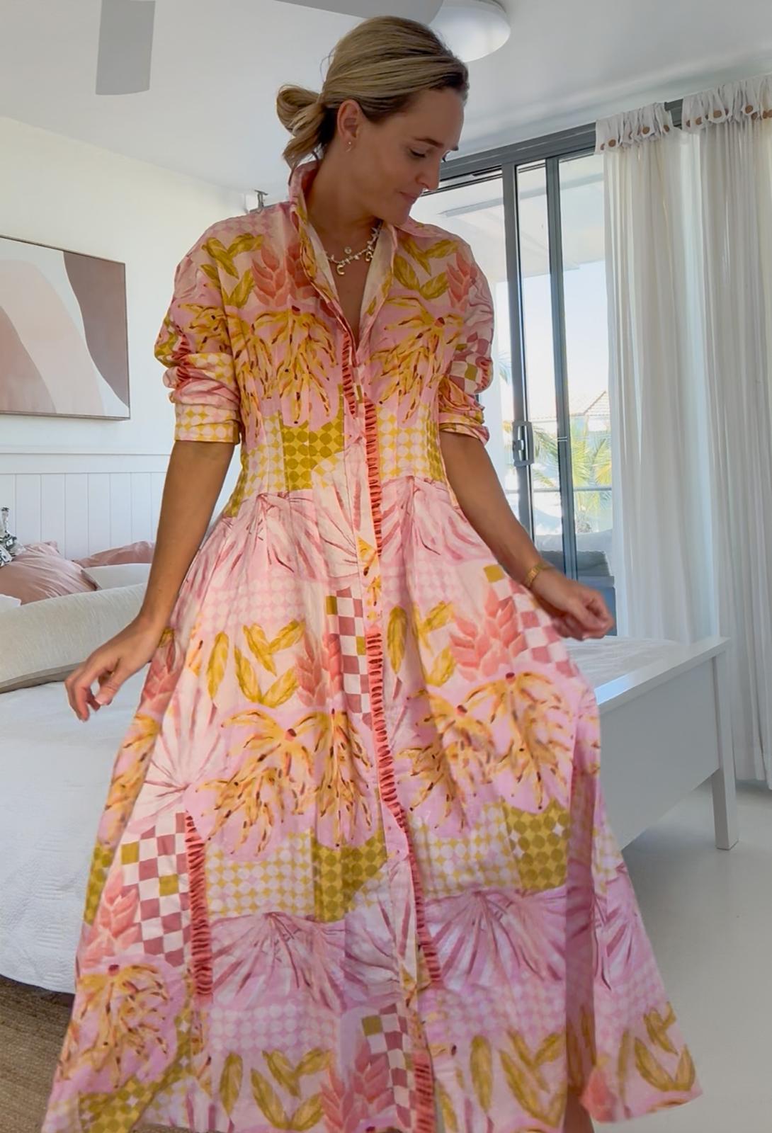 Emma Dress - Bananas