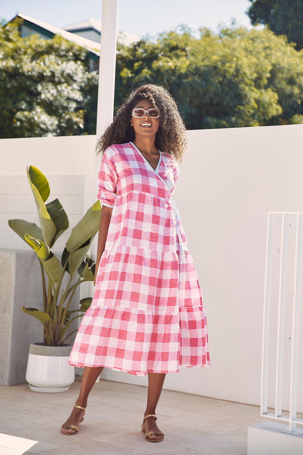 Maddie Dress - Linen