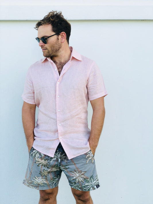 Jack Linen Shirt - Short Sleeve