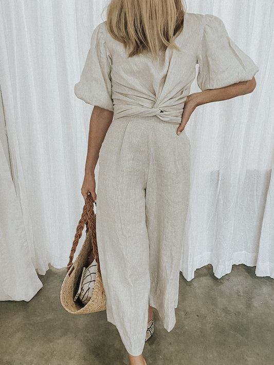 SALE Winnie Top - Linen