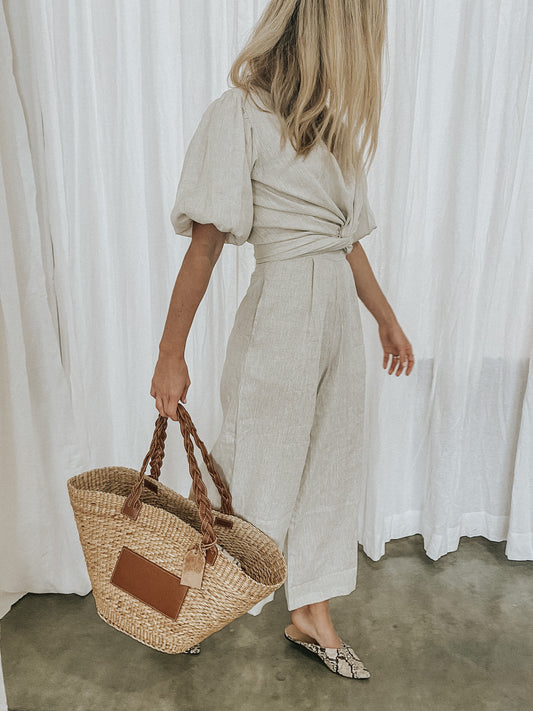 SALE Winnie Top - Linen