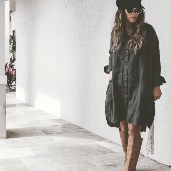 Harper Shirt Dress