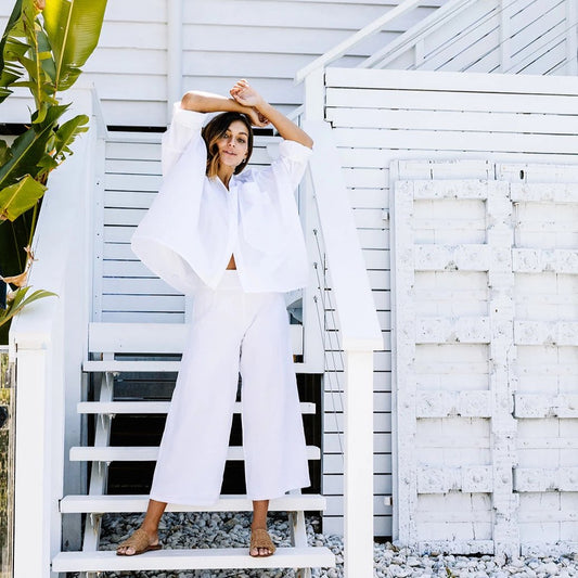 SALE Cate Shirt - Poplin Cotton