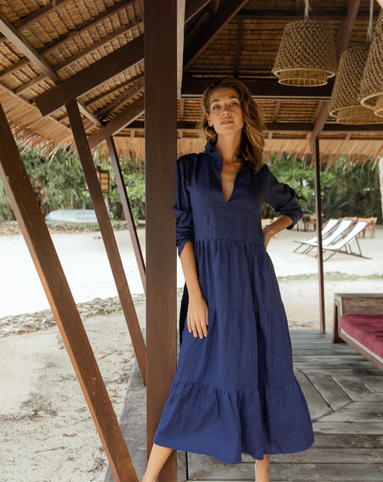 Jac Linen Dress - LJCDesigns – LJC DESIGNS