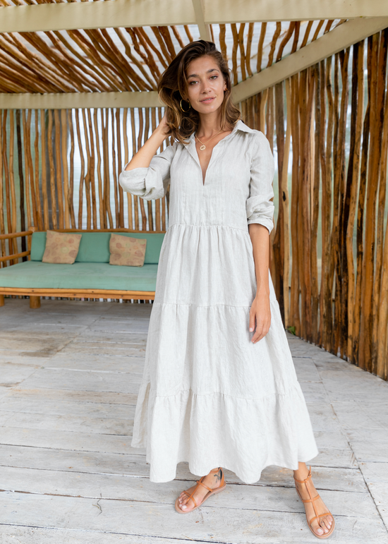 Jac Linen Dress - LJCDesigns – LJC DESIGNS