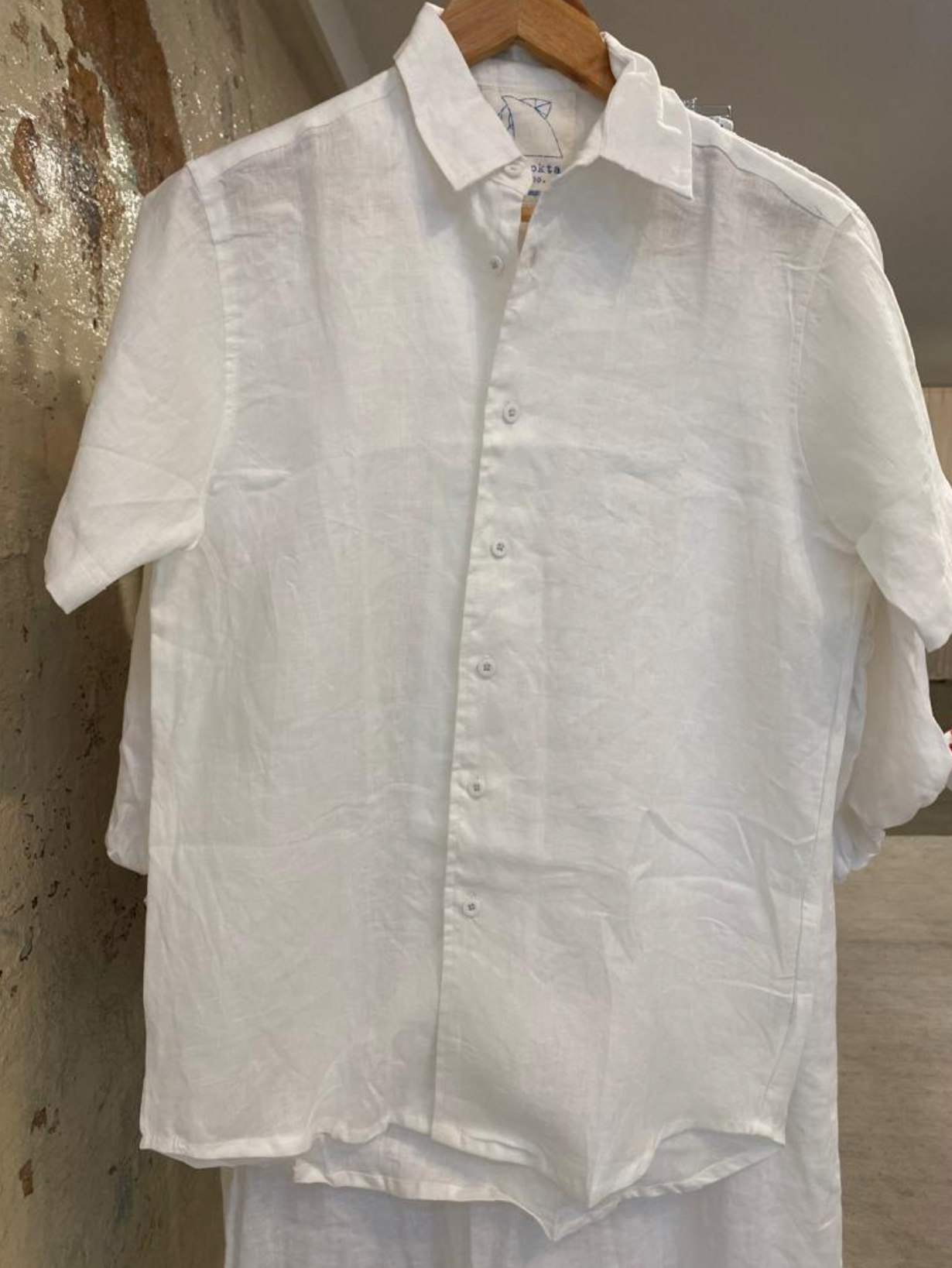 SALE Jack Linen Shirt - Short Sleeve