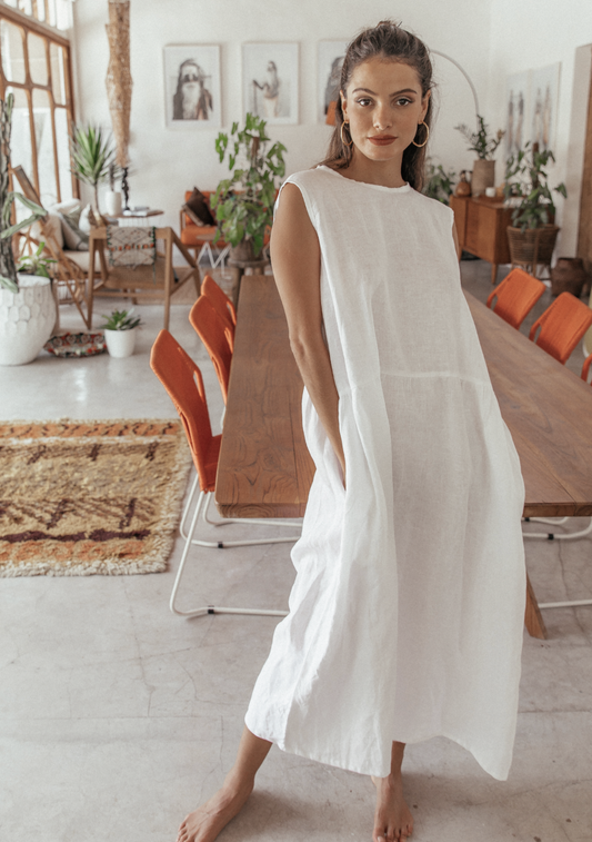 Willow Dress Linen - Wholesale